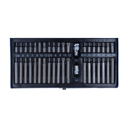 Makita DHP 482 ZW Perceuse-visseuse à percussion sans fil 18 V 62 Nm + Jeu d'embouts de 40 pièces - sans batterie, sans chargeur