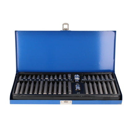 Makita DDF 485 Z Perceuse visseuse sans fil 50 Nm, 18V, sans balais + Set d'embouts 40 pièces - sans batterie, sans chargeur