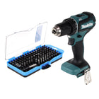 Makita DDF 485 Z Perceuse-visseuse sans fil 50 Nm, 18V, sans balais + Set d'embouts 100 pièces - sans batterie, sans chargeur