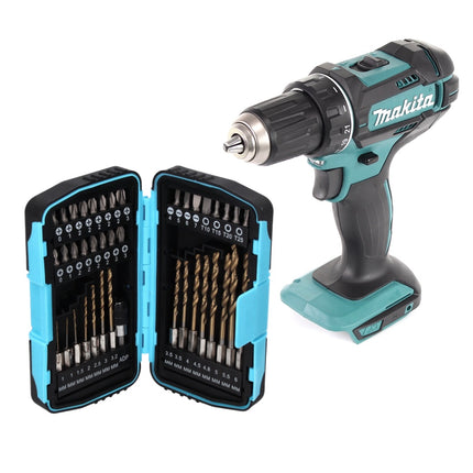 Makita DDF 482 Z Perceuse-visseuse sans fil 62Nm 18V  + Set de forets à embouts -  40 pièces - sans batterie, sans chargeur
