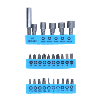 Makita DDF 458 Z Perceuse visseuse sans fil 18V, 91 Nm + Set d'embouts, 26 pcs. - sans batterie, sans chargeur