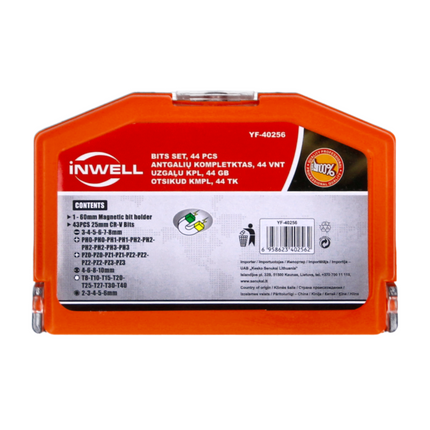 Makita DDF 458 RF1 Perceuse-visseuse sans fil 18 V, 91Nm + 1x Batterie 3,0 Ah + Chargeur + Set d'embouts, 44 pcs.