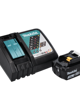 Makita DDF 458 RF1 Perceuse-visseuse sans fil 18 V, 91Nm + 1x Batterie 3,0 Ah + Chargeur + Set d'embouts, 44 pcs.