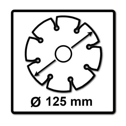 WellCut Diamond Blade Diamant Trennscheibe 125 x 22,23 mm 2 Stk. ( 2x WC-SD12522 ) - Toolbrothers