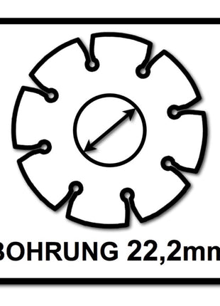 WellCut Diamond Blade Diamant Trennscheibe 125 x 22,23 mm 2 Stk. ( 2x WC-SD12522 ) - Toolbrothers