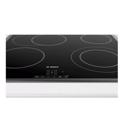 Bosch PKN645B17 Table de cuisson électrique Autarkic 60 cm Série 4 Noir Fonctionnement Touch Select