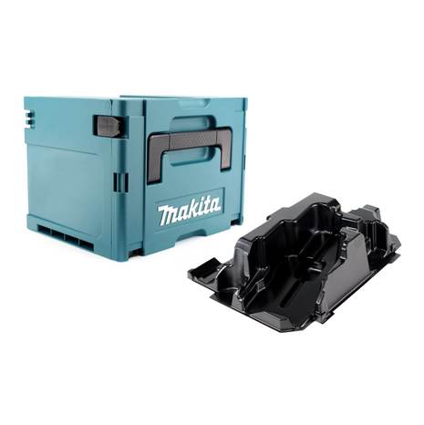 Mallette système Makita MAKPAC 4 (821552-6) + insert pour marteau perforateur DHR 280 / 281 (839559-8)