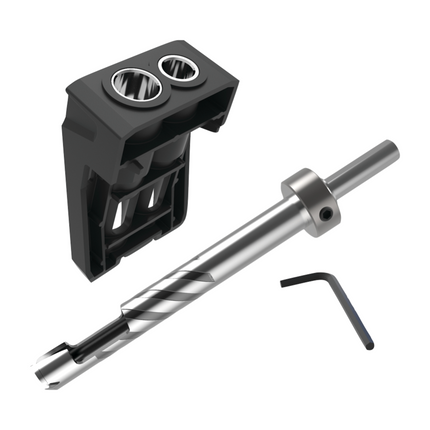 KREG Pocket Hole Jig 720 Gabarit de perçage + Cheville Gabarit de perçage + Foret étagé + Foret + Vis (KPHJ720)