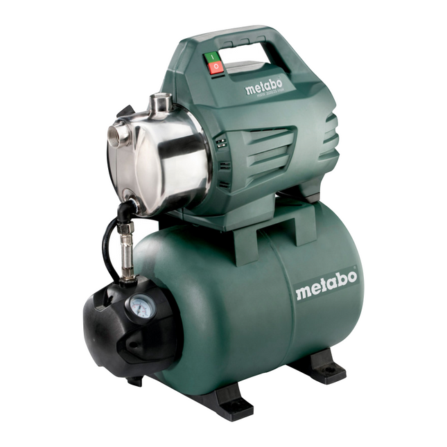 Metabo HWW3500/25 INOX Station d'eau domestique 900 W 4,5 bar ( 600969000 ) Moteur à condensateur sans entretien
