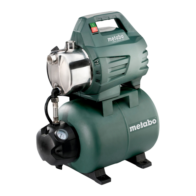 Metabo HWW3500/25 INOX Station d'eau domestique 900 W 4,5 bar ( 600969000 ) Moteur à condensateur sans entretien