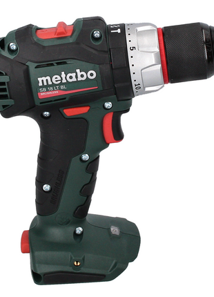 Metabo SB 18 LT BL Perceuse à percussion sans fil 18 V 75 Nm brushless ( 602316840 ) + Coffret metaBOX - sans batterie, sans chargeur