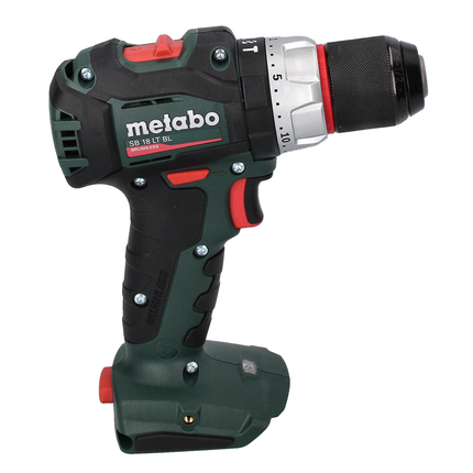 Metabo SB 18 LT BL Perceuse à percussion sans fil 18 V 75 Nm brushless ( 602316840 ) + Coffret metaBOX - sans batterie, sans chargeur
