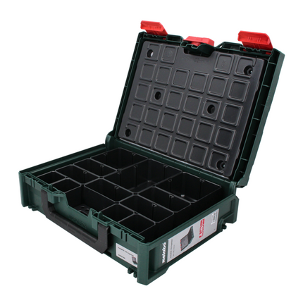 Metabo metaBOX 118 Mallette à outils pour système de rangement (626897000) empilable