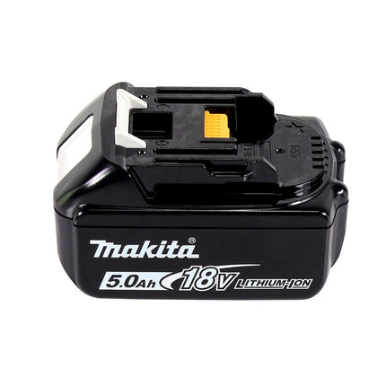 Makita DHP 458 T1 Perceuse-visseuse à percussion sans fil 18 V 91 Nm + 1x Batterie 5,0 Ah - sans chargeur
