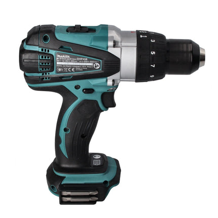 Makita DHP 458 RM1 Perceuse-visseuse à percussion sans fil 18 V 91 Nm + 1x batterie 4,0 Ah + chargeur
