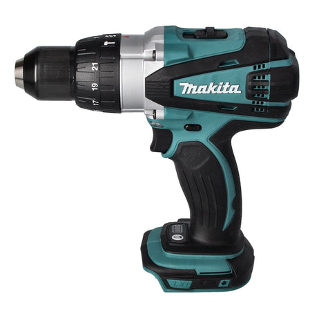 Makita DHP 458 RM trapano a percussione a batteria 18 V 91 Nm + 2x batteria ricaricabile 4,0 Ah + caricabatterie