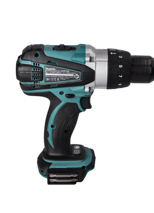 Makita DHP 458 RT1 Perceuse-visseuse à percussion sans fil 18 V 91 Nm + 1x Batterie 5,0 Ah + Chargeur