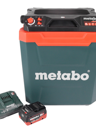 Metabo KB 18 BL Glacière sans fil 18 V avec fonction maintien au chaud 28 l Brushless + 1x batterie 5,5 Ah + chargeur