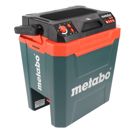 Metabo KB 18 BL Glacière sans fil 18 V avec fonction maintien au chaud 28 l Brushless + 2x batterie 5,5 Ah + chargeur