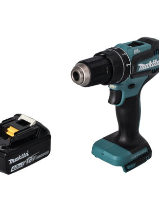 Makita DHP 485 M1 Perceuse-visseuse à percussion sans fil 18 V 50 Nm Brushless + 1x batterie 4,0 Ah - sans chargeur