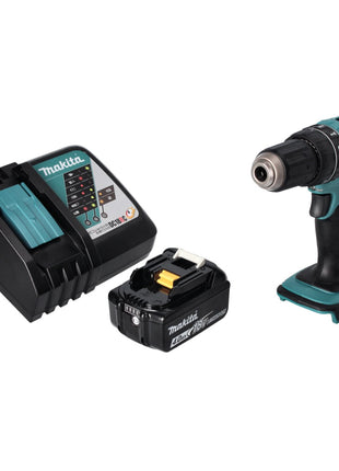 Makita DHP 456 RM1 perceuse à percussion sans fil 18 V 50 Nm + 1x batterie 4,0 Ah + chargeur