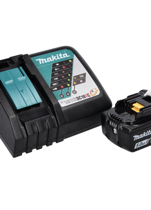 Makita DHP 456 RT1 Perceuse-visseuse à percussion sans fil 18 V 50 Nm + 1x Batterie 5,0 Ah + Chargeur