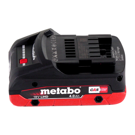 Metabo SB 18 LT BL Perceuse-visseuse à percussion sans fil  75 Nm18 V Brushless + 1x Batterie 4,0 Ah + Coffret MetaBOX - sans chargeur