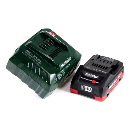 Metabo SB 18 LT BL Perceuse à percussion sans fil 75 Nm 18 V Brushless + 1x Batterie 4,0 Ah + Chargeur + Coffret metaBOX