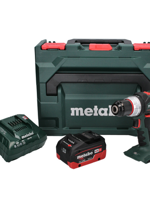 Metabo SB 18 LT BL Perceuse à percussion sans fil 75 Nm 18 V Brushless + 1x Batterie 5,5 Ah + Chargeur + Coffret metaBOX