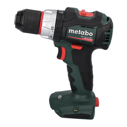Metabo SB 18 LT BL Perceuse à percussion sans fil 75 Nm 18 V Brushless + 1x Batterie 5,5 Ah + Chargeur + Coffret metaBOX