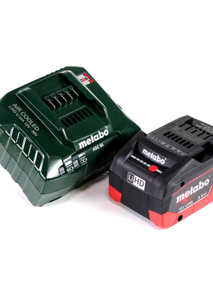 Metabo SB 18 LT BL Perceuse à percussion sans fil 75 Nm 18 V Brushless + 1x Batterie 5,5 Ah + Chargeur + Coffret metaBOX