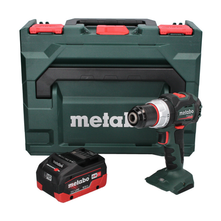 Metabo SB 18 LT BL Perceuse à percussion sans fil 75 Nm 18V Brushless + 1x Batterie 8,0 Ah + Coffret metaBOX - sans chargeur