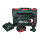 Metabo SB 18 LT BL Perceuse à percussion sans fil 75 Nm 18V + 1x Batterie 8,0 Ah + Chargeur + Coffret MetaBOX