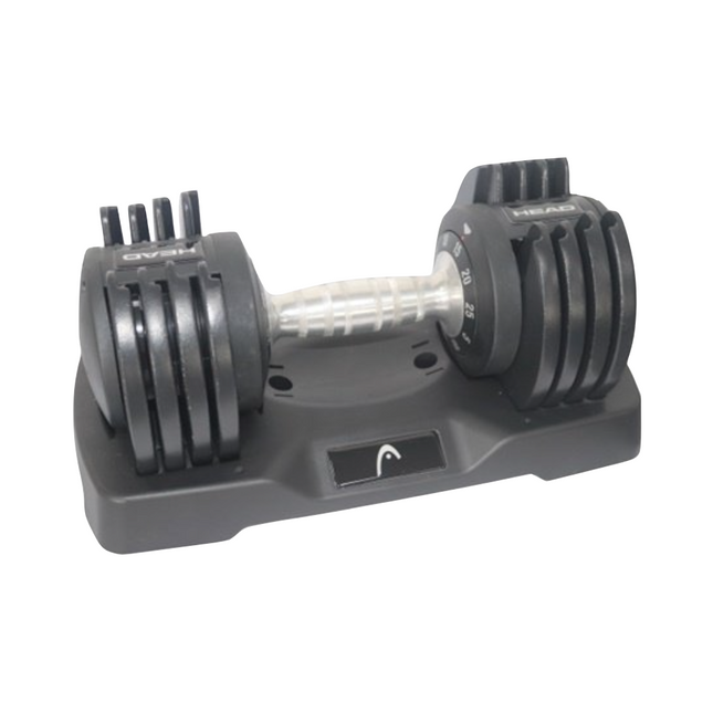 Haltère réglable poids d'haltère 11 kg 1 pièce (HA311) alliage métallique noir