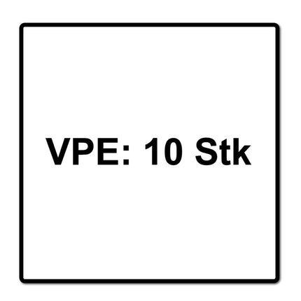 Bosch Expert for Metal Disque abrasif - X-LOCK, 125 x 22,23 mm, 10 pcs. (10x 2608619259)