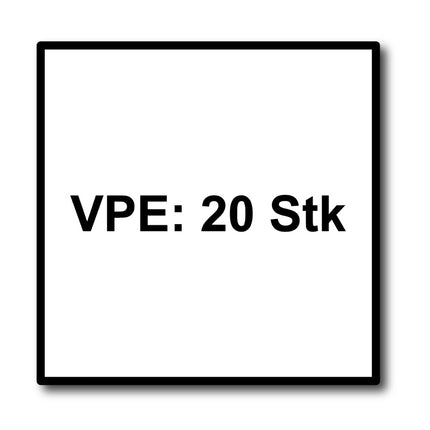 Bosch Expert for Metal Disque abrasif X-LOCK, 125 x 22,23 mm, 20 pcs. (20x 2608619259)