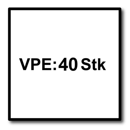 Bosch Expert for Metal Disque abrasif X-LOCK, 125 x 22,23 mm, 40 pcs. (40x 2608619259)