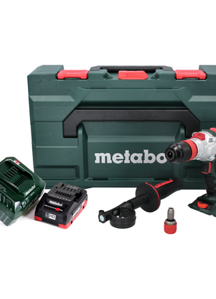 Metabo SB 18 LTX BL Q I Perceuse-visseuse à percussion sans fil 18 V 130 Nm Brushless + 1x batterie 4,0 Ah + chargeur + metaBOX