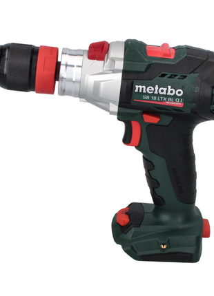 Metabo SB 18 LTX BL Q I Perceuse-visseuse à percussion sans fil 18 V 130 Nm Brushless + 1x batterie 4,0 Ah + chargeur + metaBOX