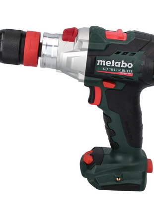 Metabo SB 18 LTX BL QI taladro percutor inalámbrico 18 V 130 Nm sin escobillas + 1x batería 5,5 Ah + metaBOX - sin cargador