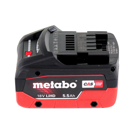 Metabo SB 18 LTX BL Q I Perceuse à percussion sans fil 18 V 130 Nm brushless + 1x Batterie 5,5 Ah + Coffret metaBOX - sans chargeur