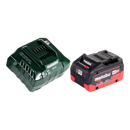 Metabo SB 18 LTX BL Q I Perceuse-visseuse à percussion sans fil 18 V 130 Nm Brushless + 1x batterie 8,0 Ah + chargeur + metaBOX