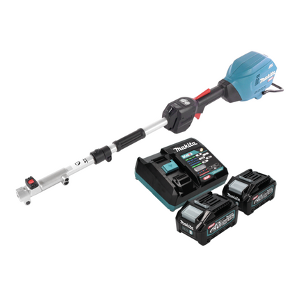 Makita UX 01 GM2 Entraînement multifonctionnel sur batterie 40 V max. XGT Brushless + 2x batterie 4,0 Ah + chargeur