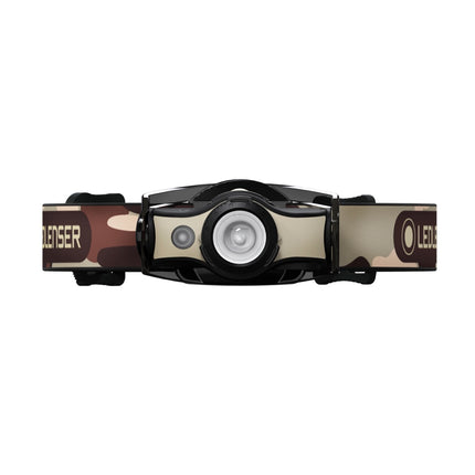 Ledlenser MH4 LED Lampe frontale 400 lm IPX4 Noir/Sable (502152) + 1x Batterie + 1x Câble de charge