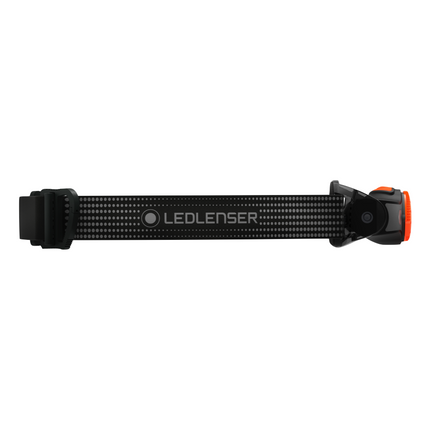 Ledlenser MH5 LED Lampe frontale 400 lm IPX4 Noir / Orange ( 502143 ) + 1x Batterie + Câble de charge