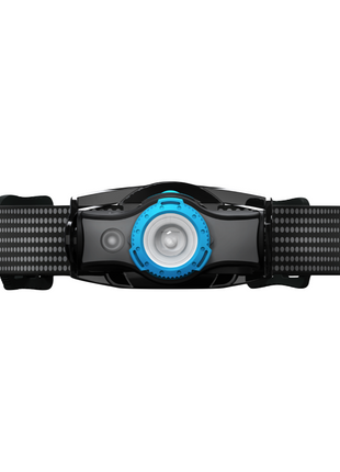 Ledlenser MH5 LED Stirnlampe 400 lm IPX4 Schwarz / Blau ( 502145 ) + 1x Akku + 1x Ladekabel