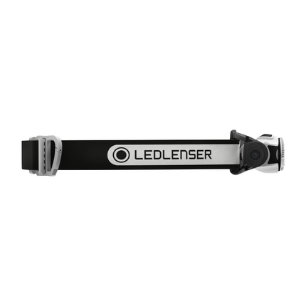 Ledlenser MH5 LED Lampe frontale 400 lm IPX4 Blanc/Noir ( 502146 ) + 1x Batterie + Câble de charge