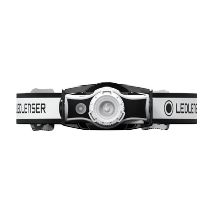 Ledlenser MH5 LED Lampe frontale 400 lm IPX4 Blanc/Noir ( 502146 ) + 1x Batterie + Câble de charge