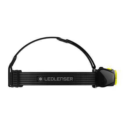 Ledlenser MH7 LED Lampe frontale 600 lm IPX4 Noir / Jaune ( 502154 ) + 1x Batterie + Câble de charge