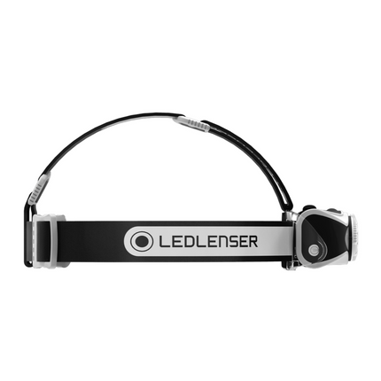 Ledlenser MH7 LED Câble de charge 600 lm IPX4 Blanc / Noir ( 500990 ) + 1x Batterie + Câble chargeur